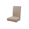 thumbnail image 2 of Thickened Alternate Jacquards Chair Cover, Elastic Polyester Dining Chair Protector, Stretchable Dirtproof Chair Cover for Kitchen & Dining Room, Quilted Stretch Chair Protector, 2 of 6