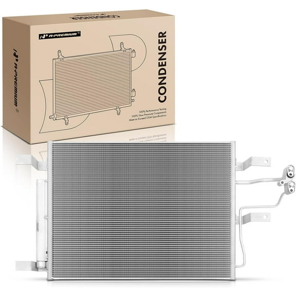 A-Premium Air Conditioning A/C Condenser Compatible with Ram 2500 3500 2014-2018 5.7L 6.4L, Replace# 4765, 68232744AA