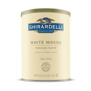 Ghirardelli Chocolate Premium Frappe, White Mocha, 3.12 Lb