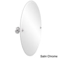 thumbnail image 3 of Frameless Oval Tilt Mirror with Beveled Edge - PR-91-PNI, 3 of 5