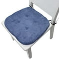 thumbnail image 4 of Almohadillas de Cojín Cuadradas Sunnimix para Sil de Comedor drak blue, 4 of 7