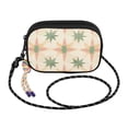 thumbnail image 2 of FORMRS Mini Crossbody Bag for Women Adjustable Shoulder Rope Travel Casual Phone Purse, Pastel Beige Geometric, 2 of 7
