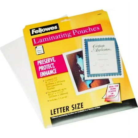 Centurion 52005 Clear Laminating Pouches 8-1/2 By 11 Inch 25 Pack, Each