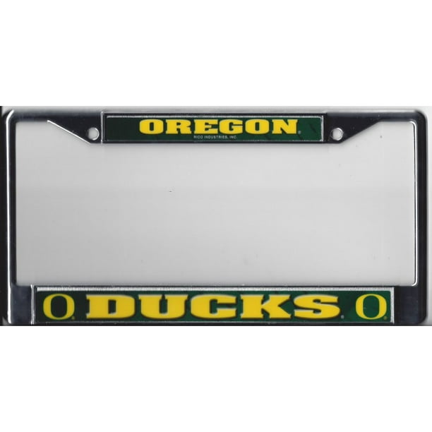 Cadre de Plaque d'Immatriculation Oregon Canards Chrome