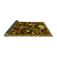 thumbnail image 2 of Ahgly Company Indoor Rectangle Animal Yellow Traditional Area Rugs, 2' x 3', 2 of 4