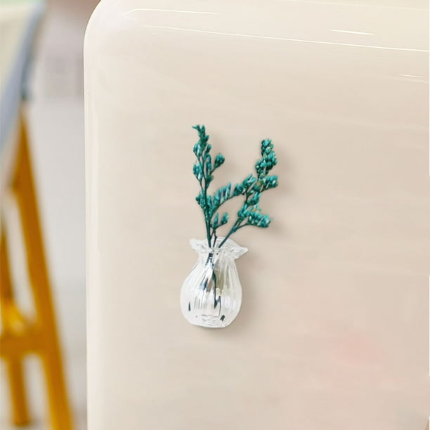 Mini Imán de Cerámica para Refrigerador | Set de Calcomanías Decorativas 3D para Nevera • Fuerte Adsorción Magnética • Lindos Diseños Sur tidos • Material Duradero • Decoración Lateral que Ahorra