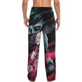 thumbnail image 3 of Joker Harley Quinn Men's Pajama Pants With Pockets Lounge Fashion Cozy Daily Sleep Pants Sleepwear, 3 of 8