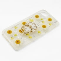 Claire's Daisy Ring Holder Protective Phone Case - Fits iPhone® 6/7/8/SE