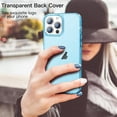 thumbnail image 3 of JETech Glitter Case for iPhone 14 Pro Max 6.7-Inch, Bling Sparkle Shockproof Phone Bumper Cover, Cute Sparkly for Women and Girls (Blue), 3 of 7