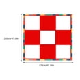 thumbnail image 4 of 1 Set Giant Tic Tac Toe Game with Mat Yard Size Indoor and Outdoor Family Games, 4 of 8