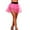 Hot Pink, variant on Three Layer Elegant Performance Skirt, Tiered Design Flowy Movement, Adult Female Contemporary Latin Belly Dance Flamenco Stage Show Skirt
