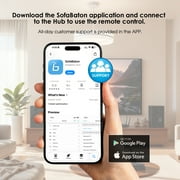 SofaBaton X2 Universal Remote Control with Hub & Charging Dock, Touchscreen, All-in-One Smart Remote with Customisable Activities, Works with Bluetooth/Infrared/Wi-Fi Device