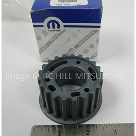 Mitsubishi Crank - 04667604 M04667604 GENUINE MITSUBISHI ECLIPSE CHRYSLER OEM FACTORY ORIGINAL CRANK SHAFT SPROCKET PULLEY FOR TIMING BELT