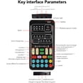 thumbnail image 2 of ZOUSSIQI Voice Changer, Multifunctional Mini Sound Card 8 Different Voice Changes Sound Effects Machine, 450mah 5V Professional Portable Audio Mixer, for PC Mobile Phone Computer Game(I9 CA919-32820, 2 of 9