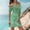 Green, variant on Fshaion Sunmmer Dress for Women 2024 Plus Size ‘s Print Short Sleeve Off Shoulder Round Neck Dress Clearance Under 10!