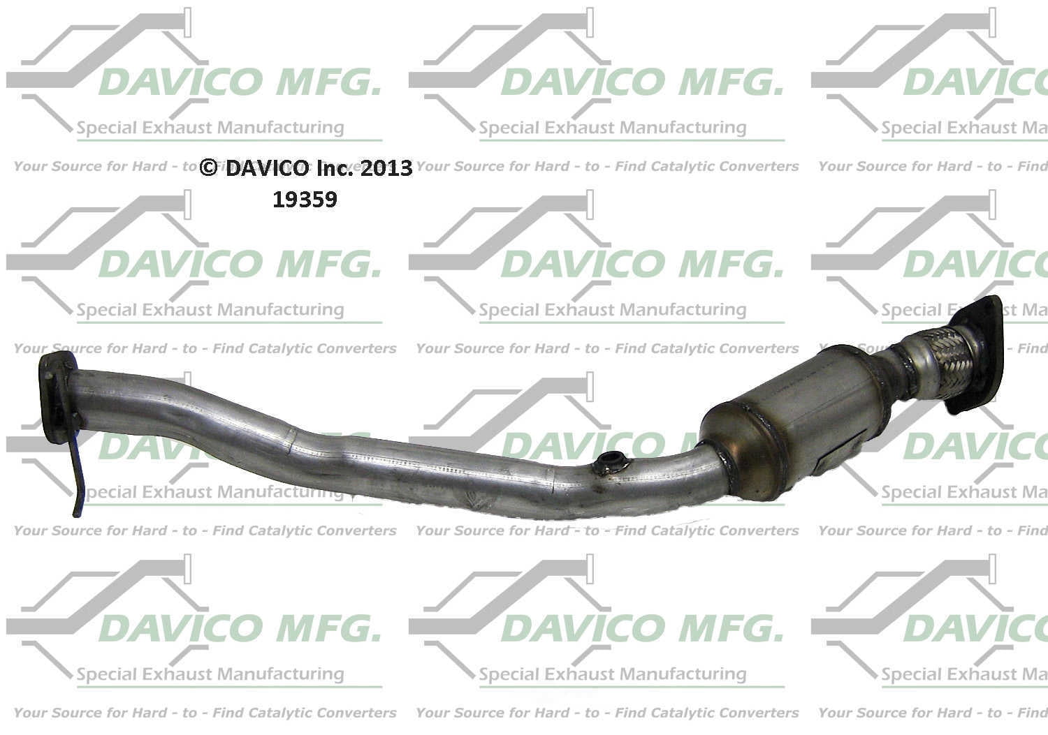 Davico Mfg 49359 Dealer Alternative Direct-Fit Catalytic Converter