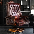thumbnail image 2 of High Desk Office Chairs Makeup Ergonomic Recliner Swivel Office Chairs Vanity Comfy Silla Escritorio Office Furniture WN50OC My Lux Decor Round, 2 of 21