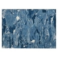 thumbnail image 2 of Addison Rugs Chantille Indoor/Outdoor Transitional Abstract Navy Washable Rectangle Rug, 1'8" x 2'6", 2 of 6