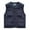 Tank Tops for Men Dark Blue, variant on Mens Big & Tall Vests M-6XL Plus Size Sleeveless Zip-Up V Neck Tank Tops with Multi-Pockets Solid Breathable Outdoor Hunting Fishing Vest