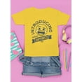 thumbnail image 3 of Introducing Happiness - Retro Laughing Emoji Youth's T-shirt, 3 of 4