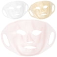 thumbnail image 4 of SHISUYAN 3 Pcs Masques Faciaux Réutilisables Couvre-Visage en Silicone Couvre-Visage Fournitures de Beauté, 4 of 8