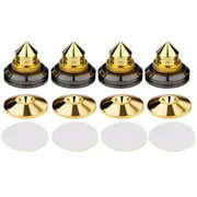 Ericealice 4pcs Speaker Spikes Stand CD Subwoofer Amplifier Turntable Isolation Feet