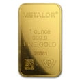thumbnail image 3 of 1 oz Gold Bar - Metalor (In Assay), 3 of 4