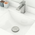 thumbnail image 3 of Ayna Decors Brass Pop Up Drain Stopper for Bathroom Sink with Overflow in Chrome, 3 of 6