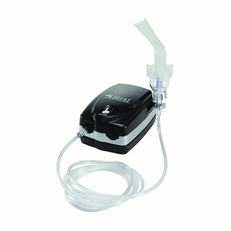 Micro Compressor Nebulizer - Drive Medical Airial Voyager Portable Nebulizer with Rechargeable Lithium Battery - Model MQ5300
