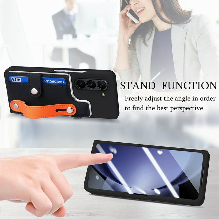 for Samsung Galaxy Z Fold Wallet Case with S Pen Slot