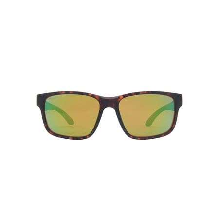 Smith Basecamp Sunglasses Matte Tortoise/ChromaPop Polarized Green Mirror