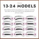 thumbnail image 5 of Kit Moldeador De Cejas, Plantillas Para Cejas Fáciles De Usar Que Ahorran Tiempo, 24 Estilos Elegantes Para Maquillaje Para Principiantes, 5 of 8
