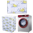thumbnail image 2 of Miangastore Waterproof Washing Machine Cover Polyester Satin Cloth 1Set 22.8x24.8x33.5in, 2 of 8