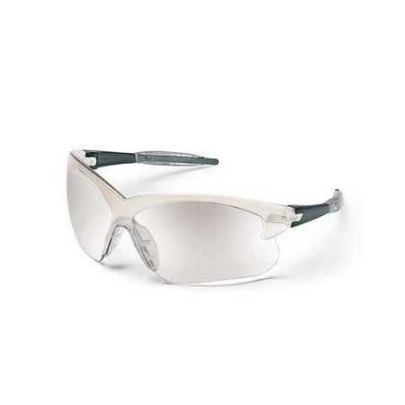 Anti Fog Safety Glasses - DS110AF Desperado Clear Nose Gel Pads Safety Glasses with Black Frame and Clear Anti- Fog Lens, 1 Pair, Desperado clear nose gel pads safety glasses By MCR Safety