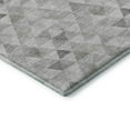 thumbnail image 4 of Addison Rugs Mayfield Washable Transitional Geometric Silver Rectangle Rug, 8' x 10', 4 of 6