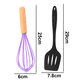thumbnail image 2 of Juego de mini utensilios de cocina de 2 piezas: utensilios de cocina de silicona con mangos de madera, 2 of 5