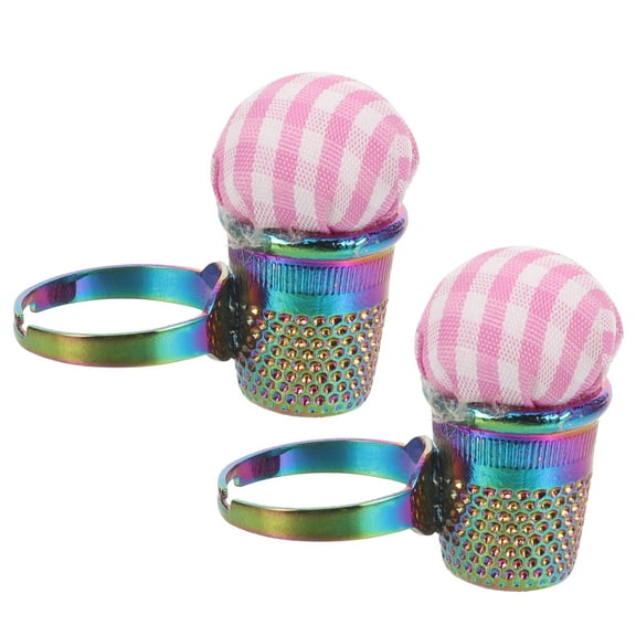 2 Pcs Cross Stitch Needle Pad Sewing Needles Sewing Pins Hair Pin Compact Pin Cushion Pin Cushion Small Sewing Tool