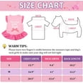 thumbnail image 2 of 2 Pieces Pet Dress Shirt Puppy Skirt Cute Dog Dress Pet Summer Clothes Dog Apparel for Small Dogs and Cats, 2 of 7