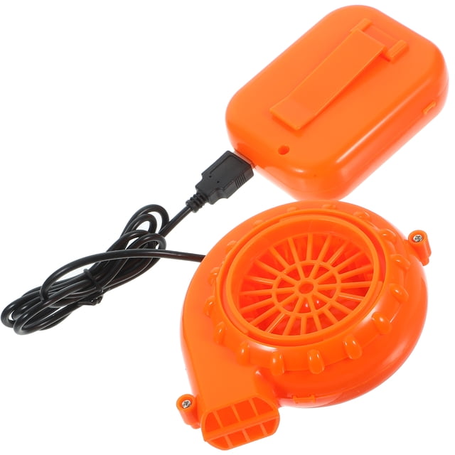 1 Juego de Mini soplador de aire, ventilador enfriador para inflables de disfraz de dinosaurio (estilo de salida de aire aleatorio)