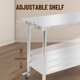 thumbnail image 5 of Yeshouse Mesa de acero inoxidable para preparación y trabajo con protector contra salpicaduras, mesa de cocina resistente con estante inferior ajustable y patas para restaurantes, hogares y hoteles, 5 of 6