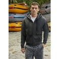 thumbnail image 2 of Fruit Of The Loom Mens Premium 70/30 Hooded Zip-Up Sweatshirt / Hoodie, 2 of 3