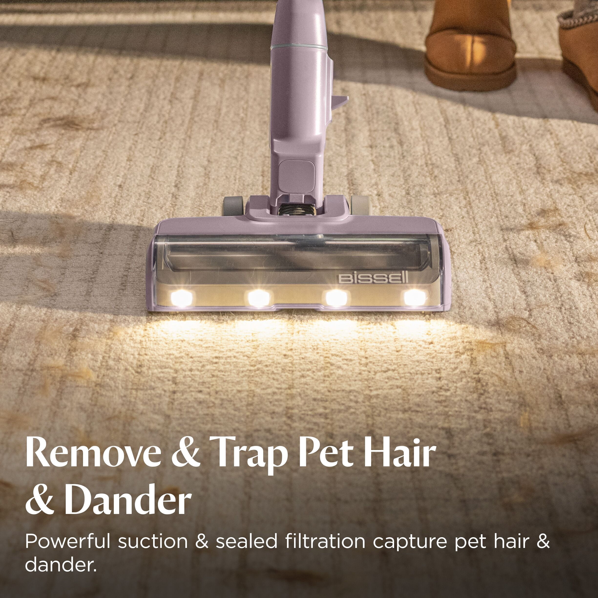 BISSELL PowerClean Corded Stick Vacuum with Tangle-Free Brush Roll and LED Headlights 4221