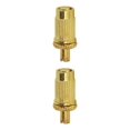 thumbnail image 2 of Mosiee 2 Pcs Adaptateur de Queue de Pont Tremolo et Vis pour Guitares Epi Lp Remplacement Accessoires d'Instruments de Musique, 2 of 9