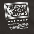 thumbnail image 4 of Men's Mitchell & Ness  Black Los Angeles Lakers Hardwood Classics Deconstructed T-Shirt, 4 of 5