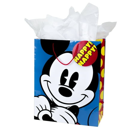 Hallmark Extra Large Gift Bag With Tissue Paper For Birthdays Baby Showers Kids Partieore Mickey Mouse