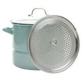 thumbnail image 3 of Kenmore Broadway Stainless Steel 16 Quart Steamer Stock Pot with Insert and Lid, 3 of 6