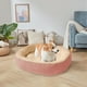 thumbnail image 5 of Casita Ovalada para Mascotas, Cama Cálida para Perros y Gatos En Invierno | Material de Felpa | Lavable a Máquina | 50 X 40 Cm | Artículos para Mascotas | 1 Unidad, 5 of 6