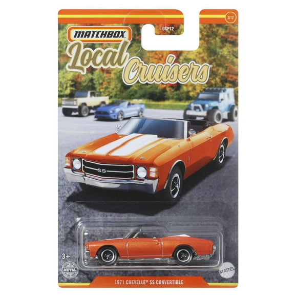 Matchbox 1:64 Scale Vehicle 1971 Chevelle SS CVTB for Toy Car Collectors & Kids Ages 3 Years Old & Up