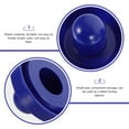 thumbnail image 3 of OUNONA 1 Set Table Air Hockey Game Blue Pucks Pushers for Carnival and Fair Events, 3 of 8