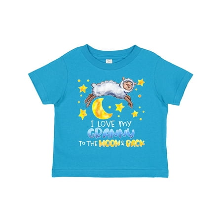 

Inktastic I Love My Granny to the Moon and Back Cute Sheep Boys or Girls Toddler T-Shirt